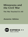 Imagen de portada para Minnesota and the Civil War